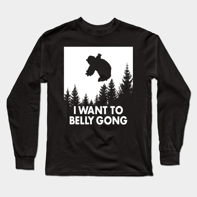 Funny Panda Kung Fu I Want To Believe Vintage Parody Meme Long Sleeve T-Shirt by BoggsNicolas